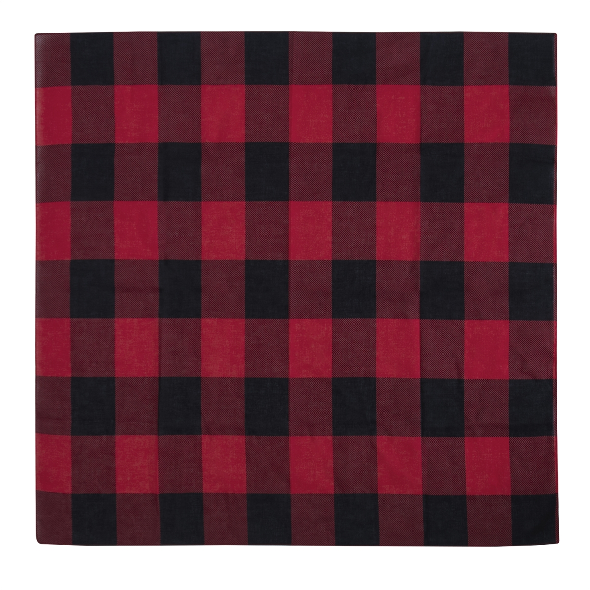 19602 27 x 27 in. Red Plaid Bandana