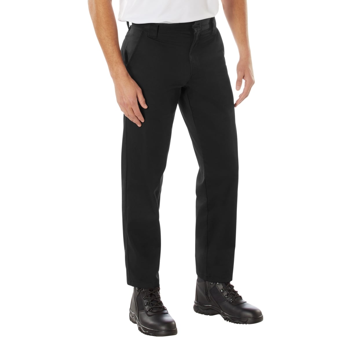 30038 34 x 34 in. Men Active Flex Four Pocket Work Pants, Black
