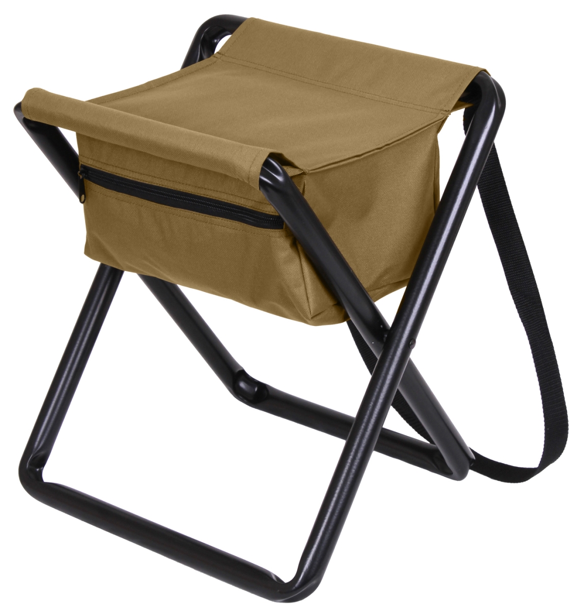15923 Deluxe Stool with Pouch, Coyote Brown