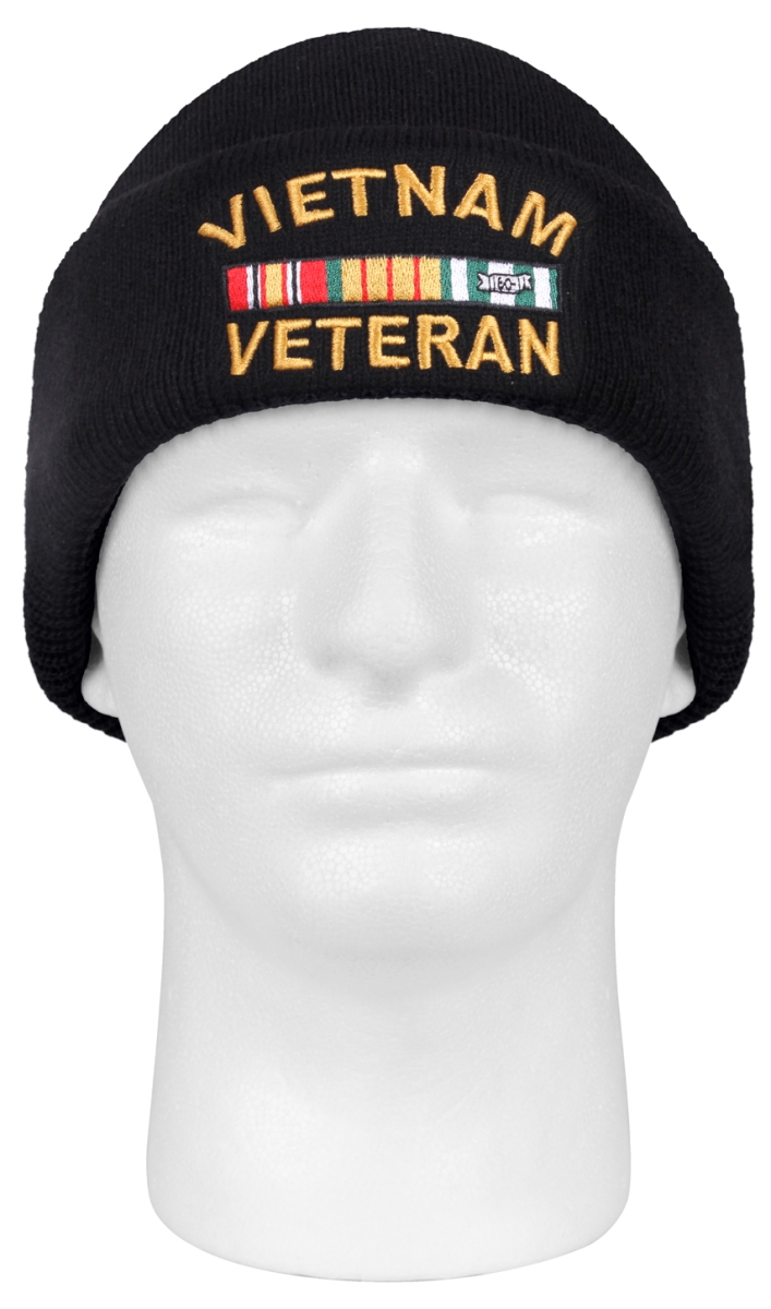 17631 Vietnam Veteran Deluxe Embroidered Watch Caps
