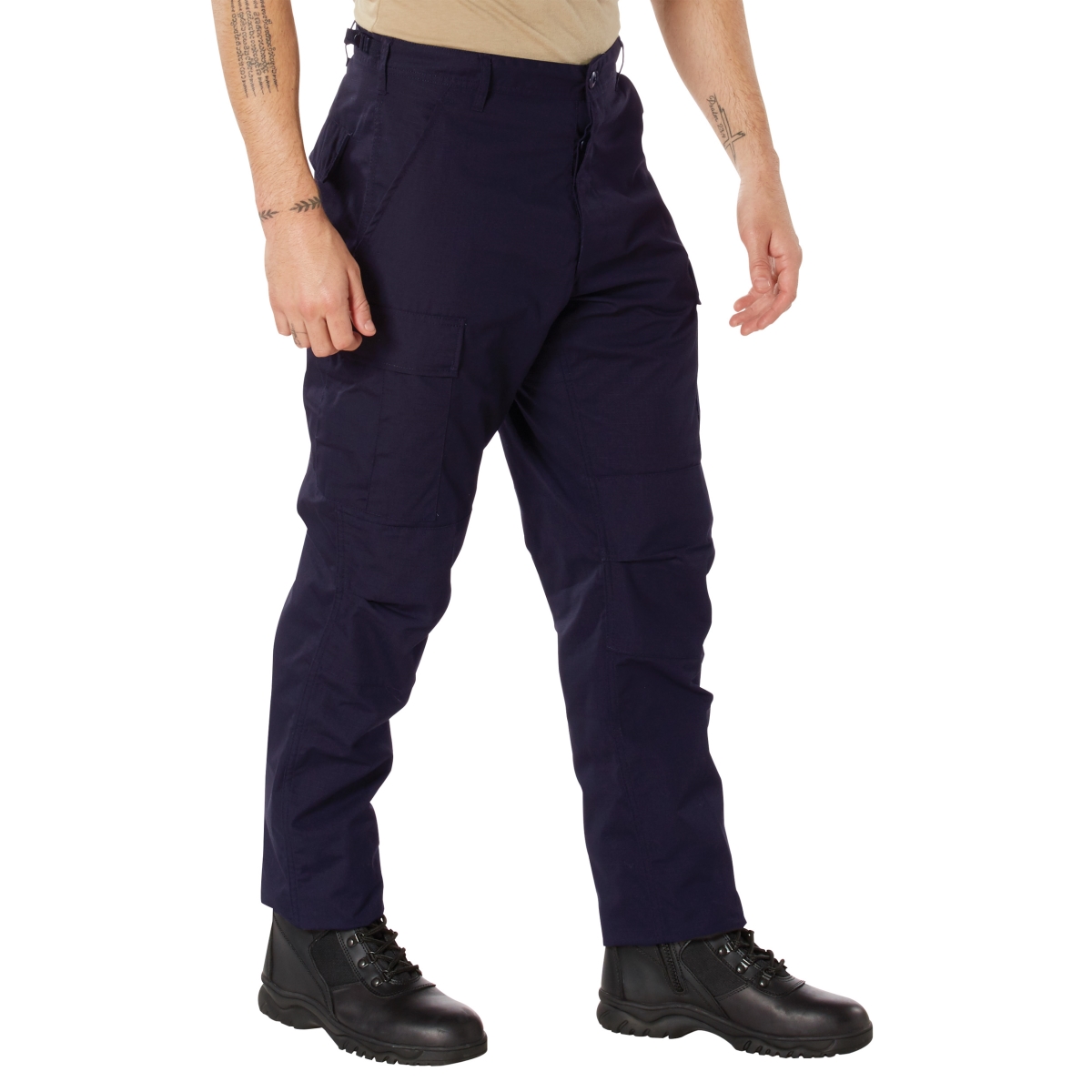 30917 SWAT Cloth Battle Dress Uniform Pants, Midnight Navy Blue - Extra Small