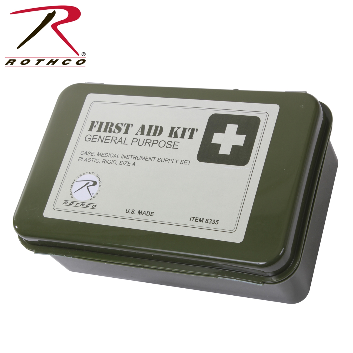 9538 No Alcohol Prep Pads or Cold Pack Adaptable General Purpose First Aid Kit