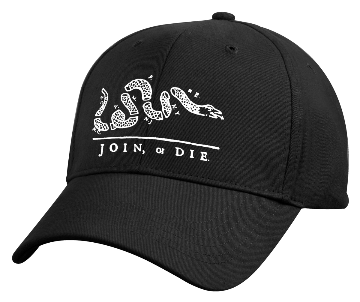 16792 Join or Die Deluxe Low Profile Cap