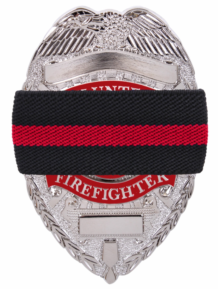 17589 Thin Red Line Mourning Band