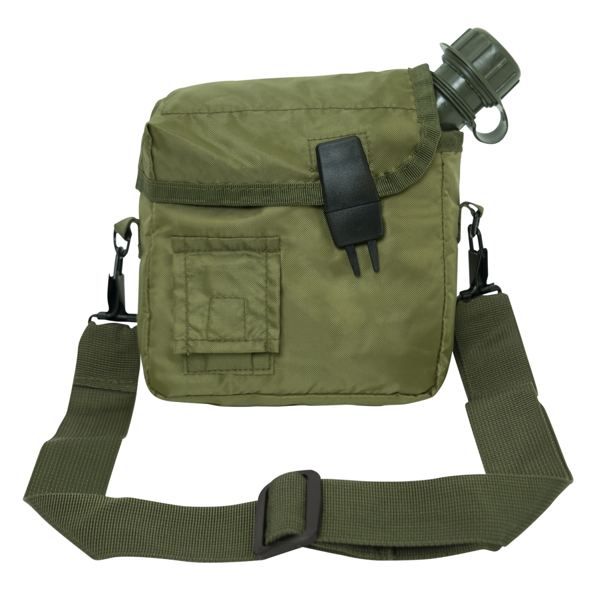 610 2 qt. G.I. Type Bladder Canteen Cover, Olive Drab