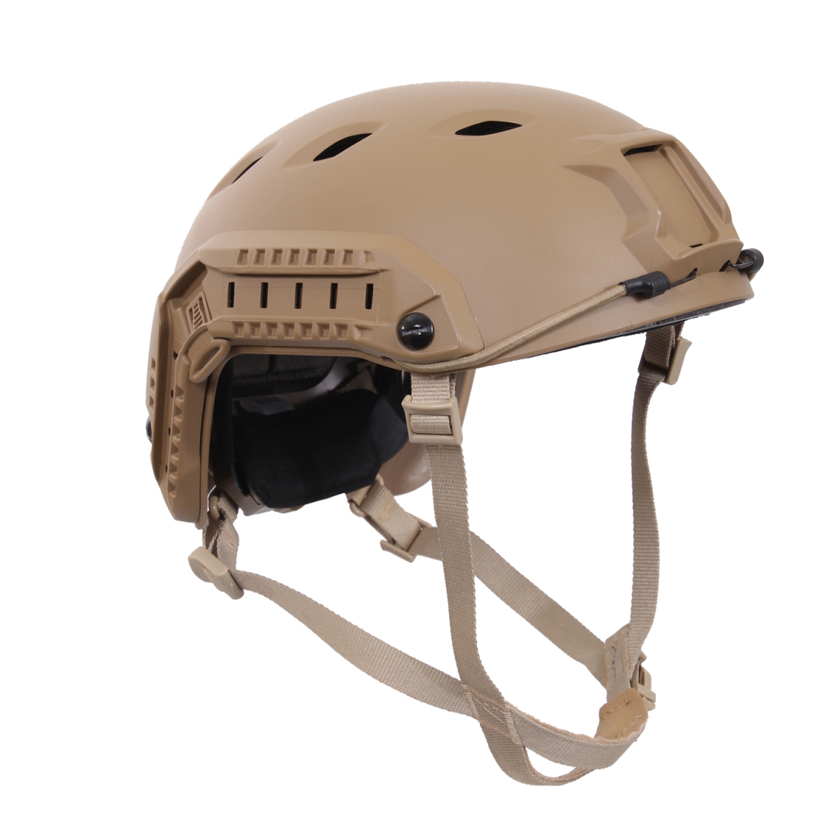 14858 Advanced Tactical Adjustable Airsoft Helmet, Coyote Brown