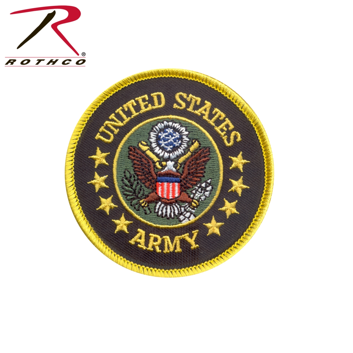 732 US Army Round Patch