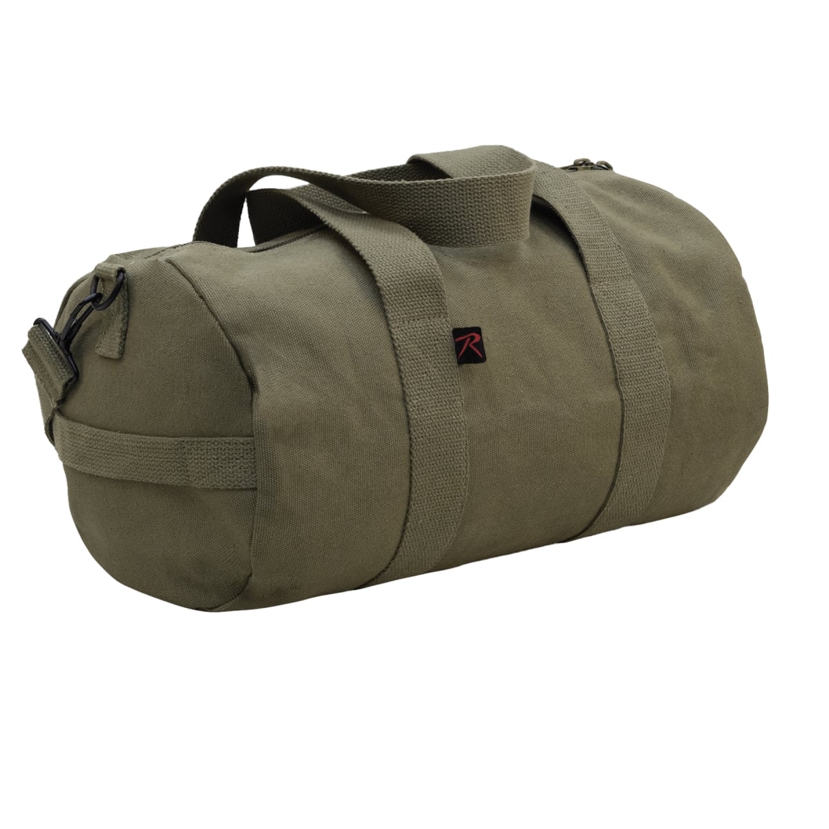1165 24 in. Canvas Shoulder Duffle Bag, Olive Drab