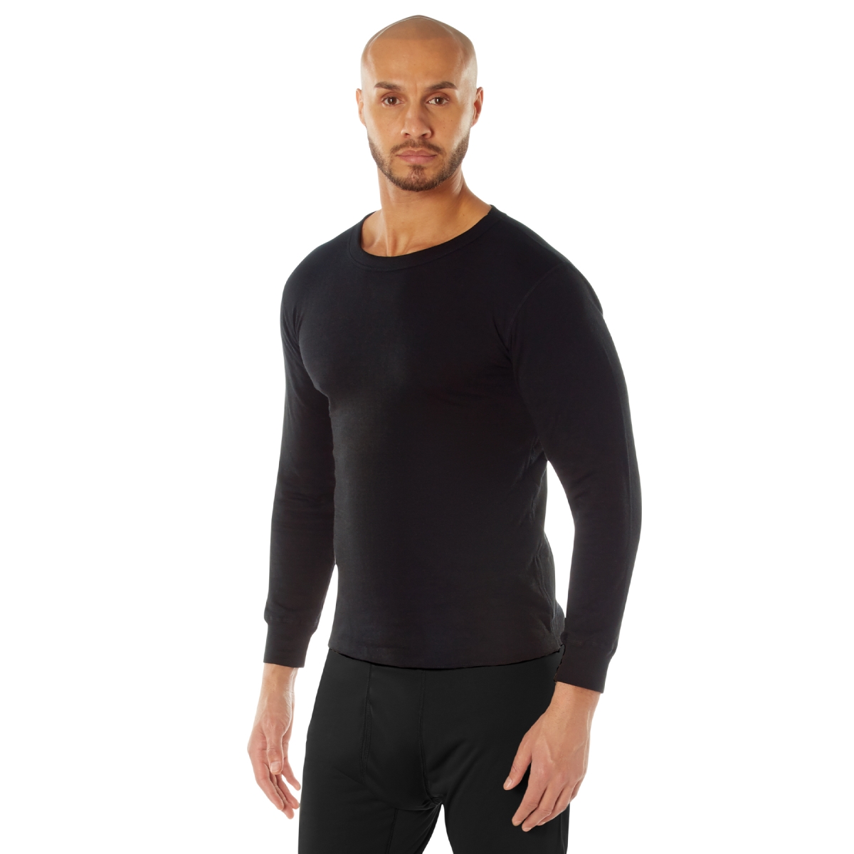 17639 Midweight Thermal Knit Top - Large