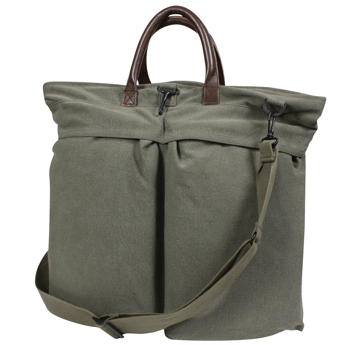 1285 Vintage Canvas Helmet Bag, Olive Drab
