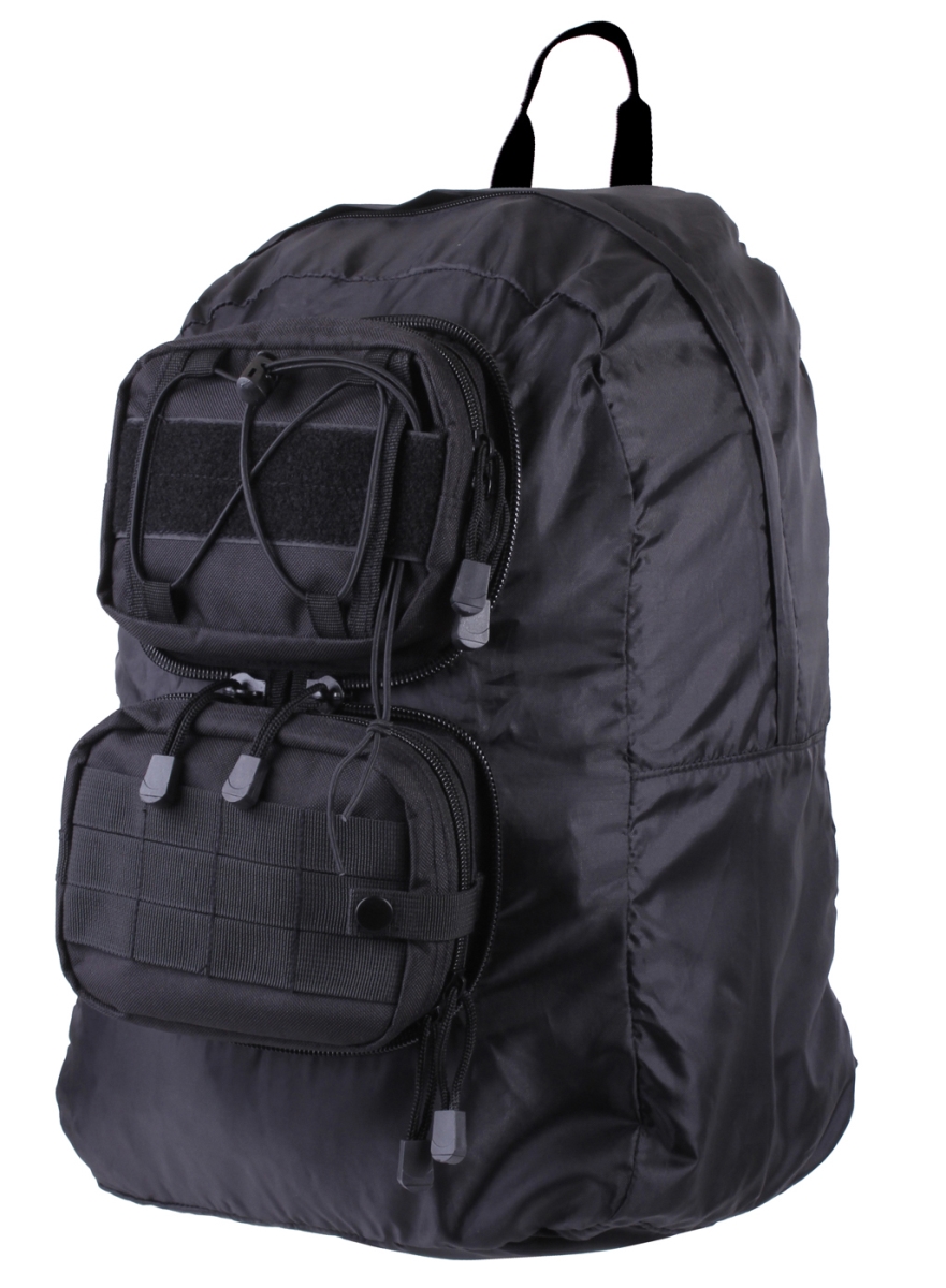 15585 Tactical Foldable Backpack, Black