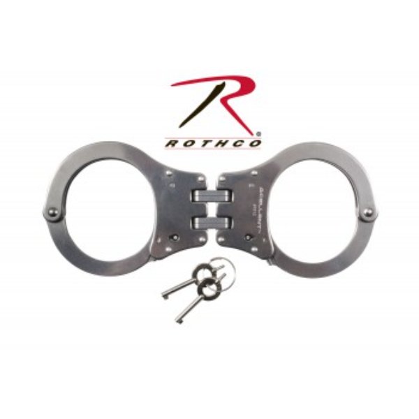 1744 NIJ Approved Stainless Steel Hinged Handcuffs