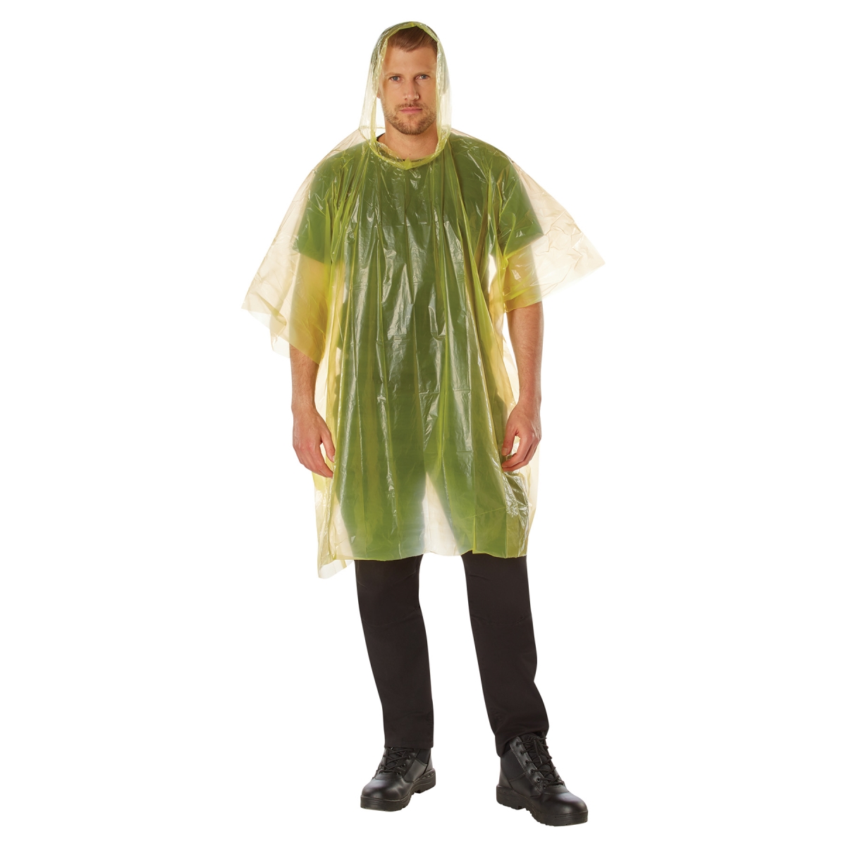 2430 All Weather Emergency Poncho, Yellow
