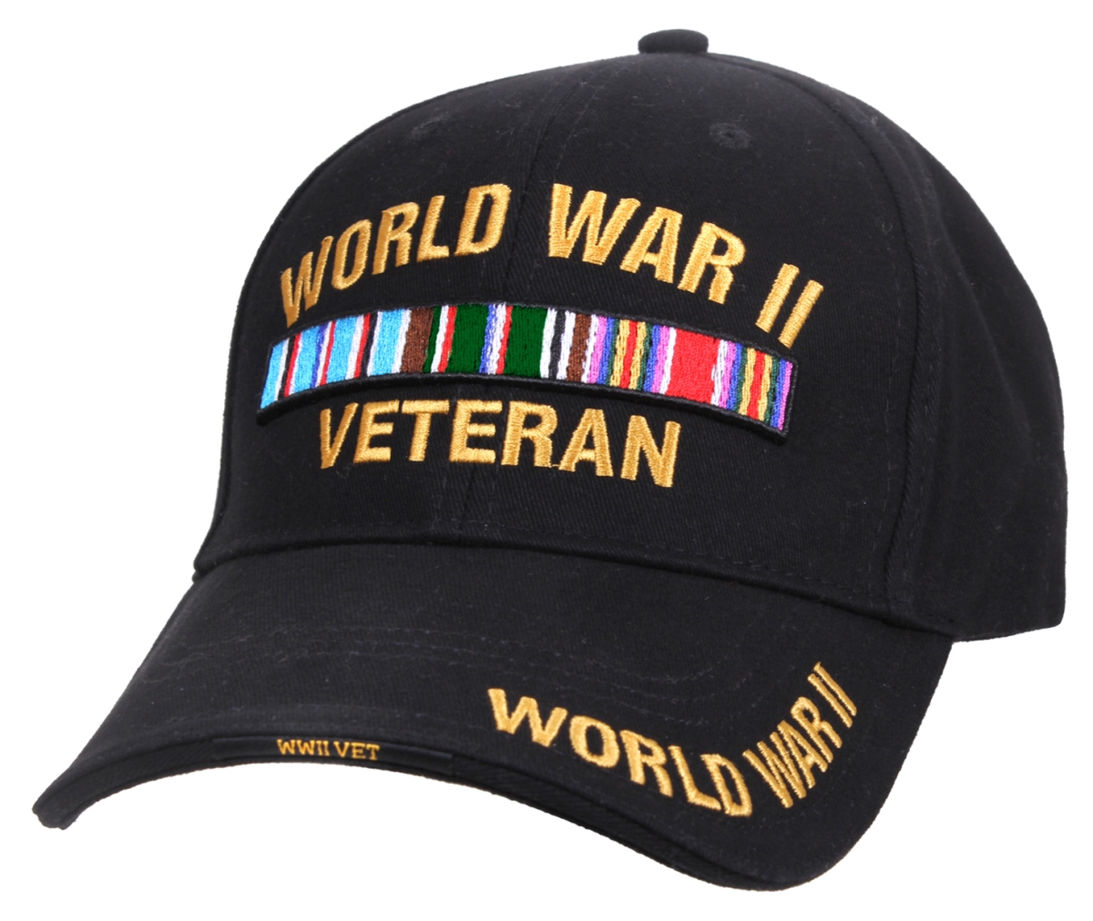 16790 WWII Veteran Deluxe Low Profile Cap