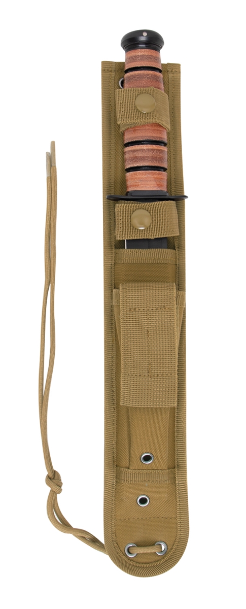 20114 Molle Knife Sheath, Coyote Brown