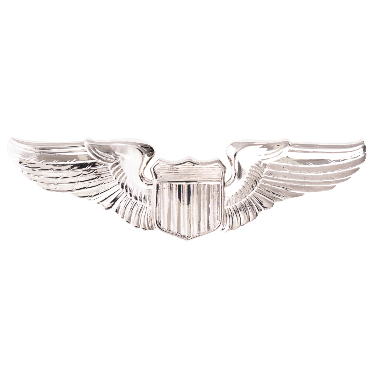 764 USAF Pilot Wing Pin, Silver