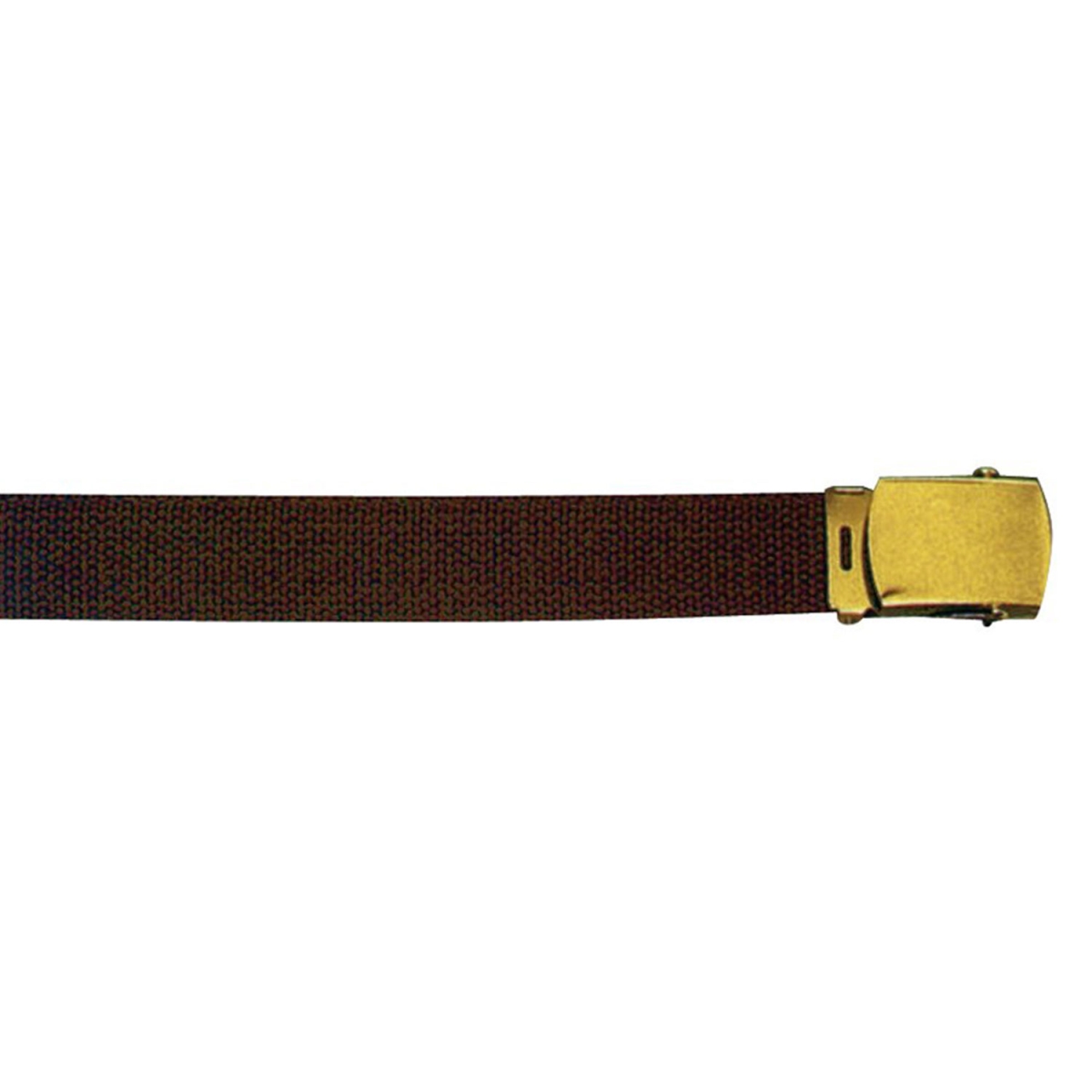 2915 44 in. Long Web Belts, Brown & Gold