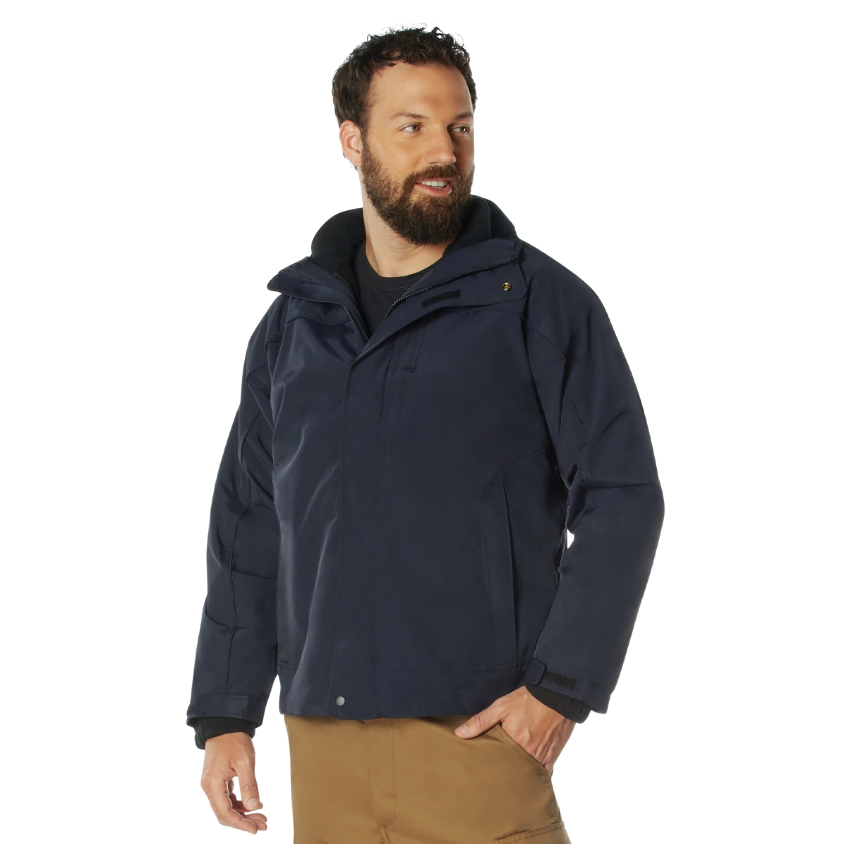 18839 All Weather 3-in-1 Jacket, Midnight Navy Blue - 2XL