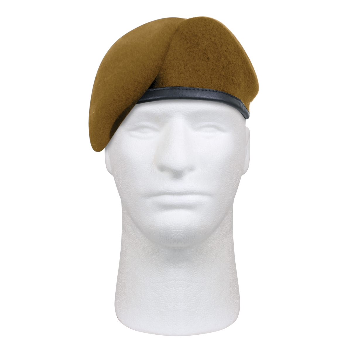 3927 G.I. Type Inspection Ready Beret Hat, Tan - Size 6.75
