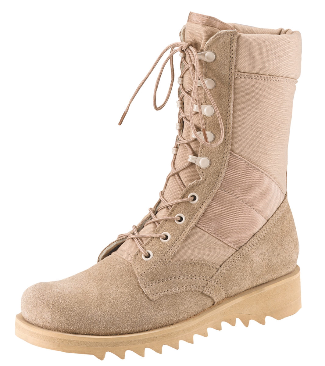4232 10 in. G.I. Type Ripple Sole Desert Tan Jungle Boot - Regular - Size 5