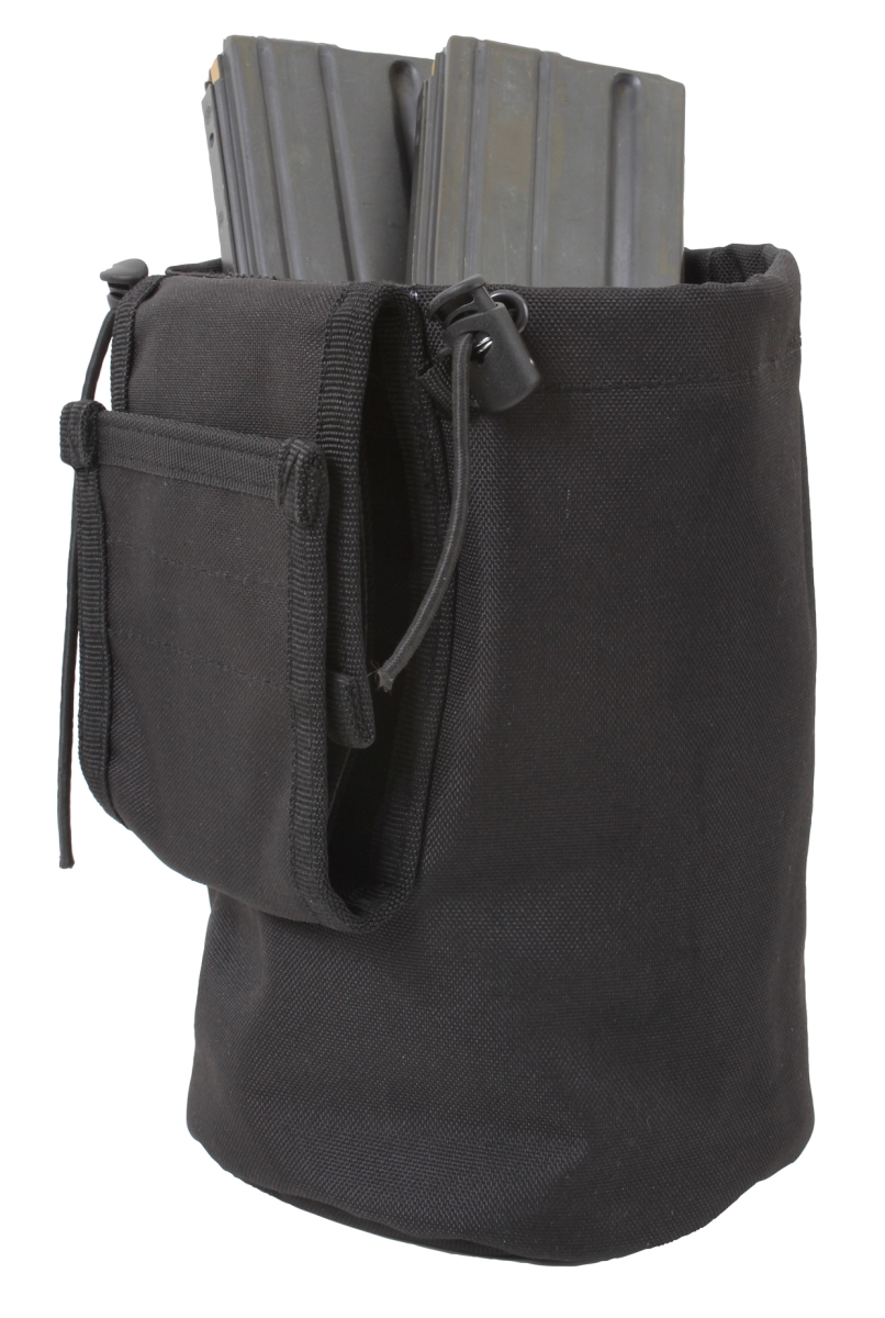 4529 Molle Roll-Up Utility Dump Pouch, Black