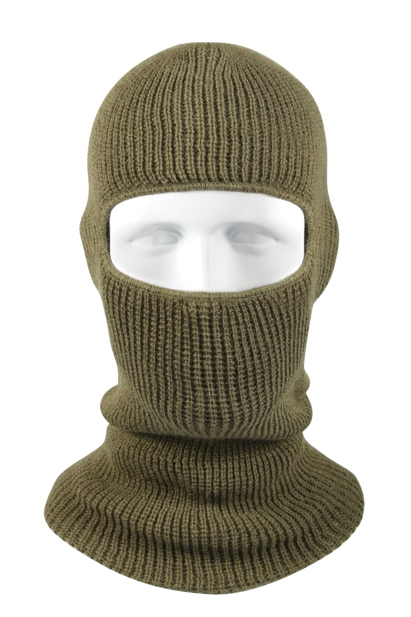 5053 One-Hole Face Mask, Olive Drab