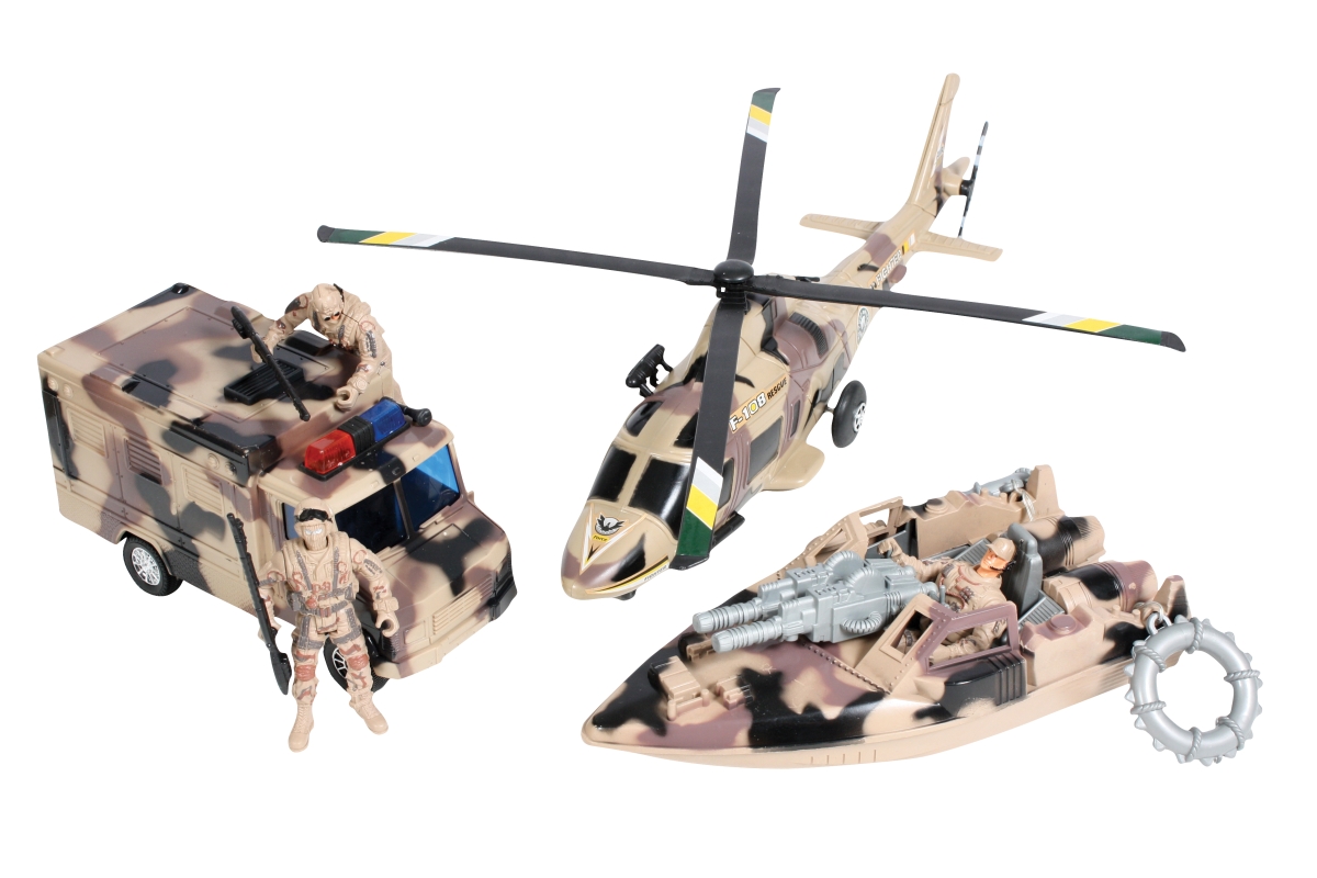 5436 Super Warrior Vehicle Play Set