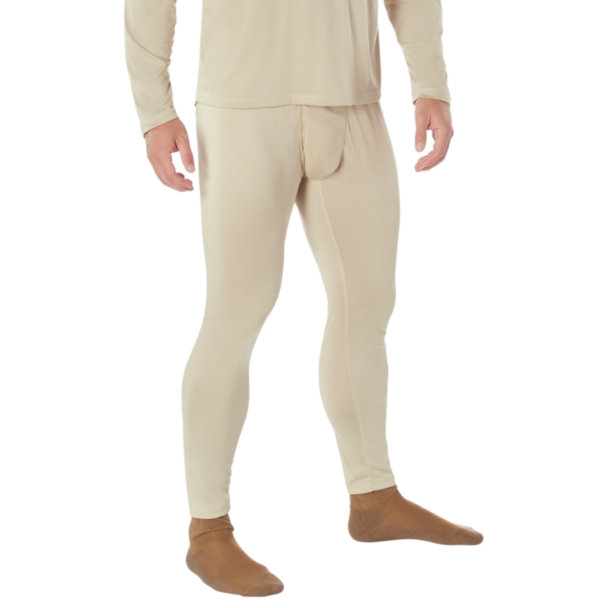 6400 ECWCS Gen III Silk Weight Bottom, Desert Sand - Medium