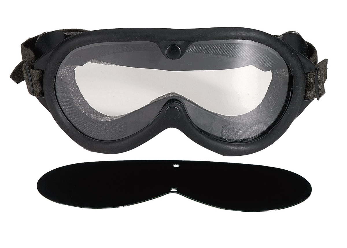 181 G.I. Type Sun Wind & Dust Goggles Sunglasses, Black