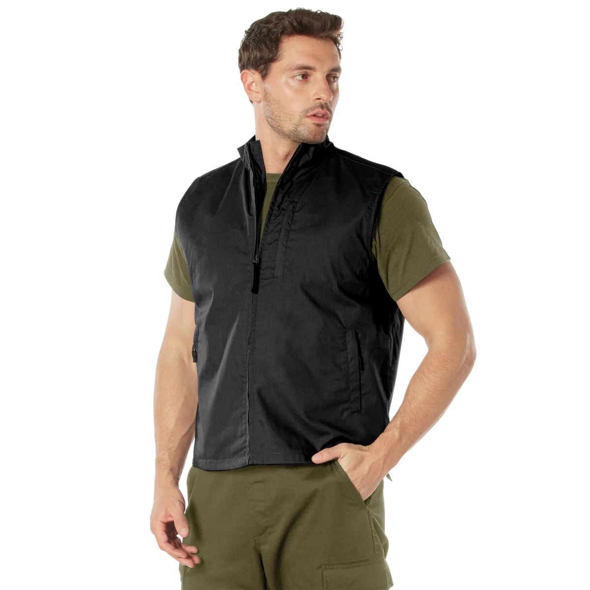 15195 Undercover Travel Vest, Black - Extra Large
