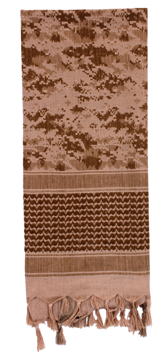 15946 Shemagh Tactical Keffiyeh Scarf, Desert Digital Camo