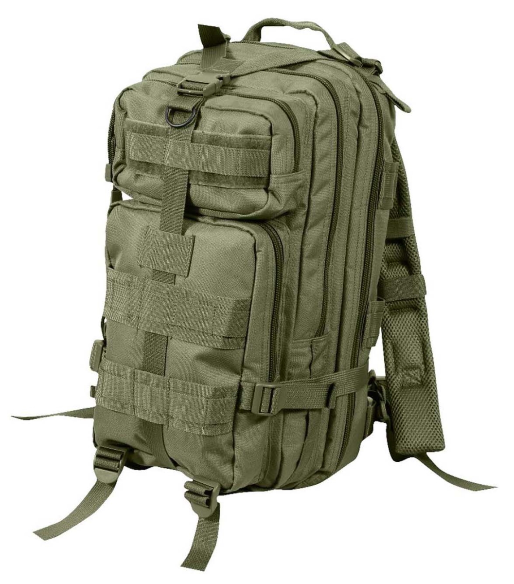 1413 Medium Transport Backpack, Olive Drab