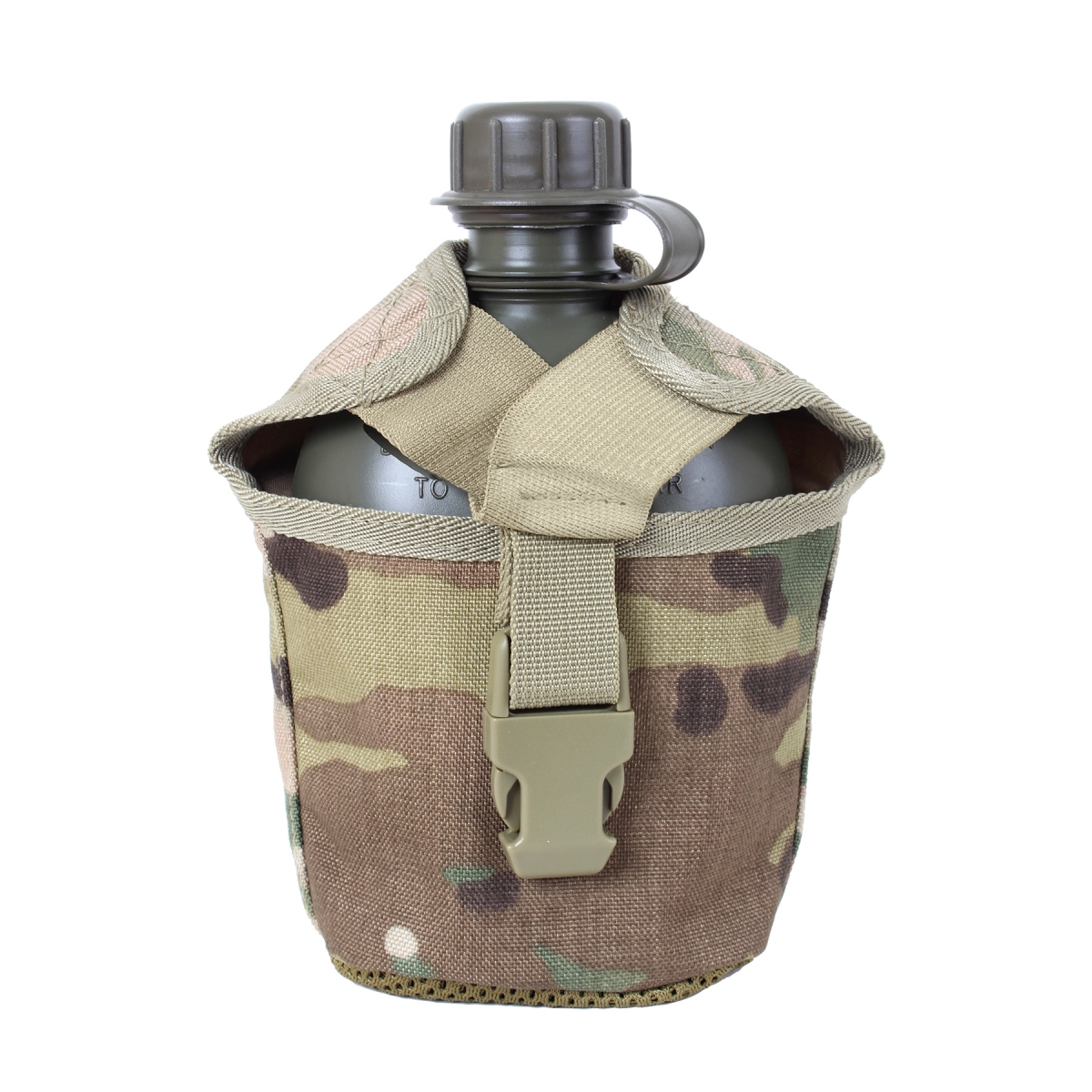 12722 1 qt. Molle Compatible Canteen Pouch & Cover, MultiCam