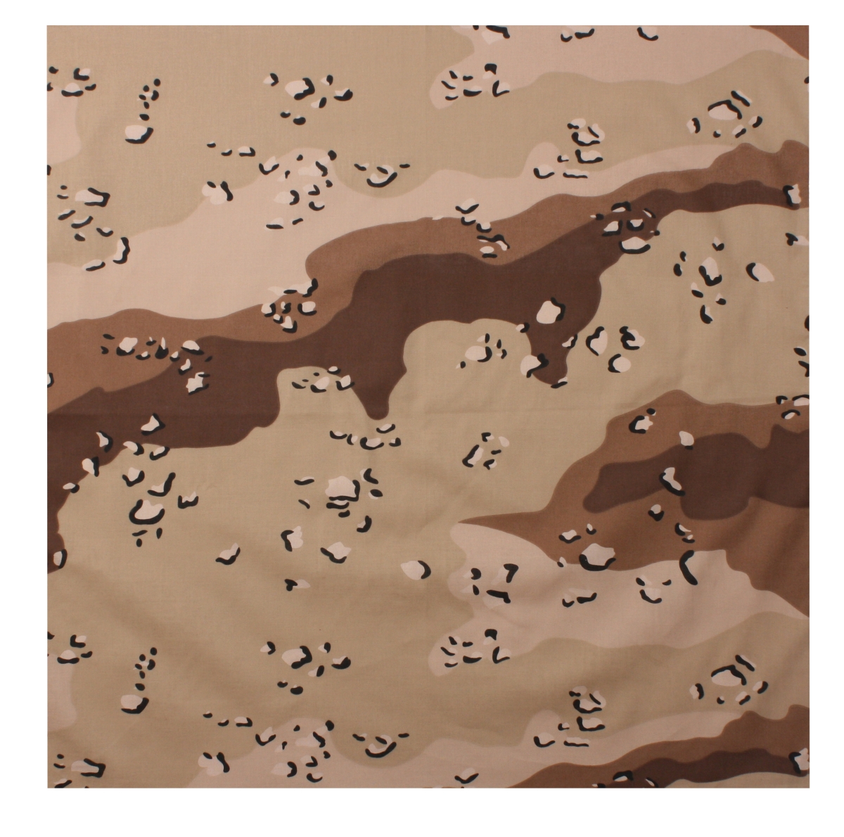 2827 Classic Camo Bandana, 6-Color Desert Camo