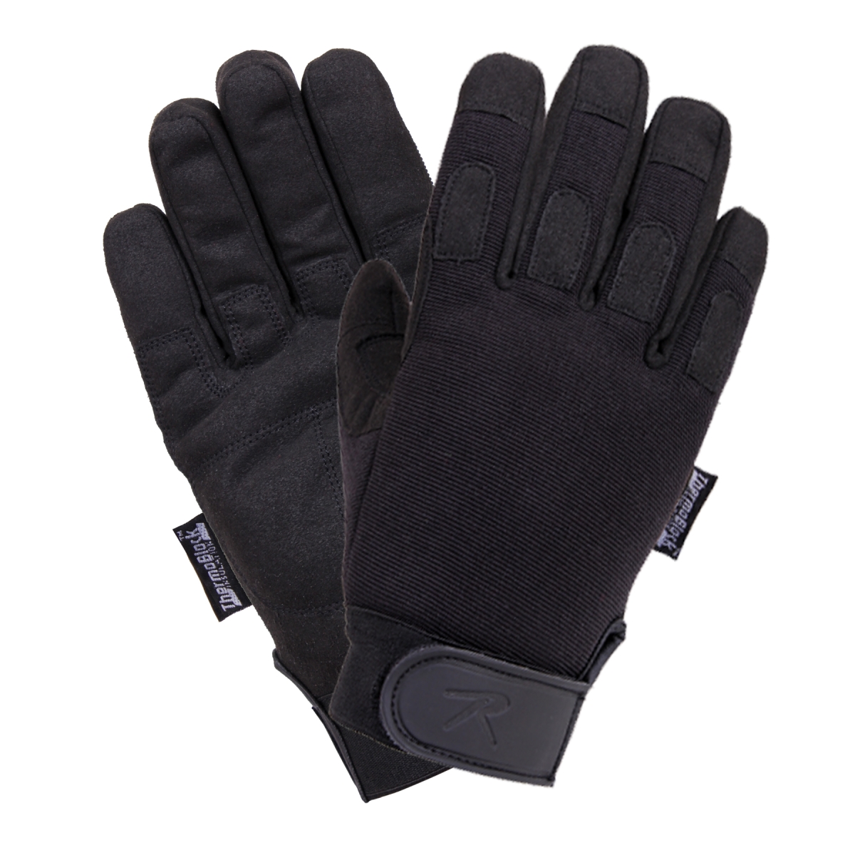 15437 Cold Weather All Purpose Duty Gloves, Black - Medium
