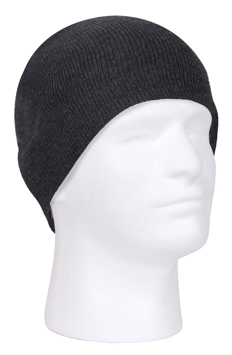5157 Deluxe Acrylic Skull Caps, Charcoal Gray