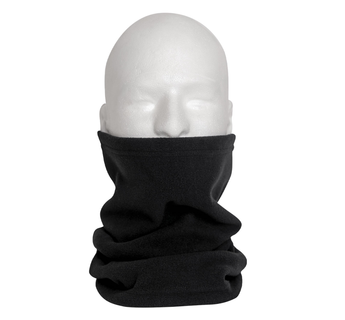 5162 Polar Fleece Neck Warmer Winter Hats, Black