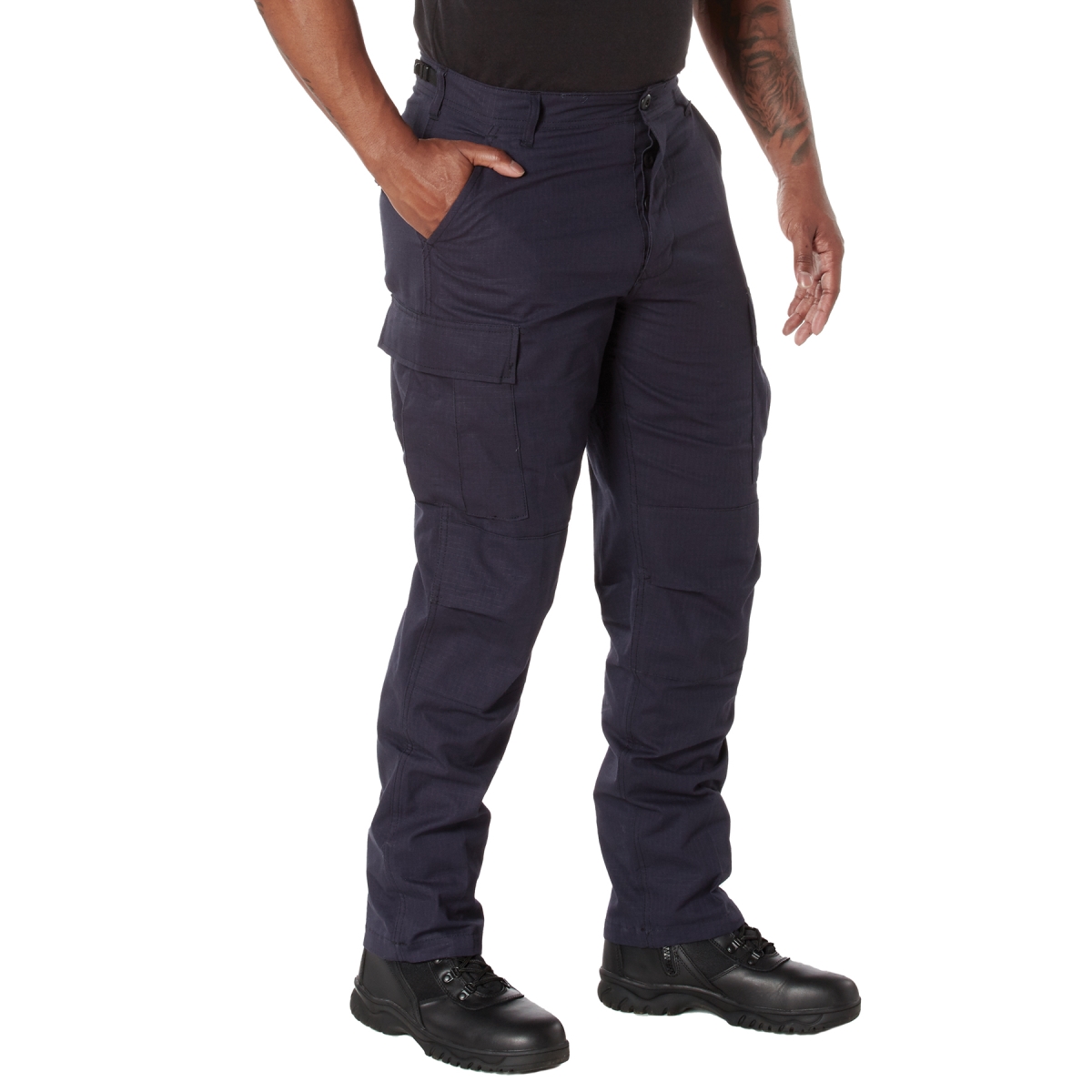 23619 Rip-Stop Battle Dress Uniform Pants, Navy Blue - Extra Large