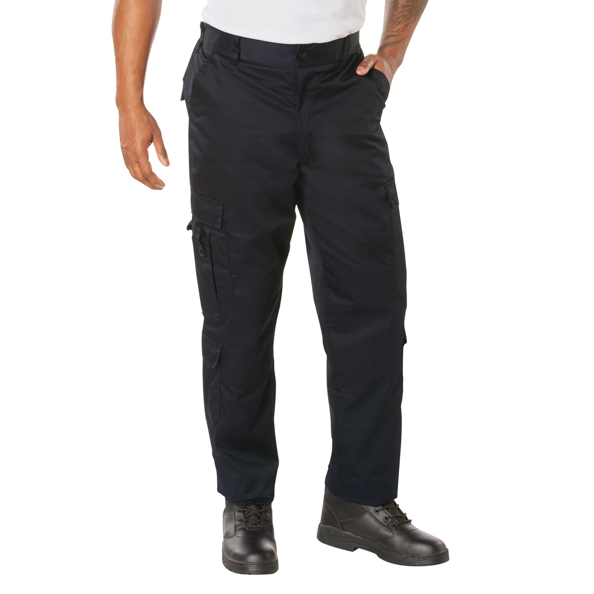 8780 Men Emergency Medical Technician Pants, Midnight Navy Blue - 3XL