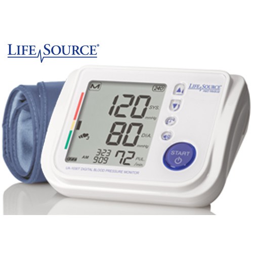 Picture of A&D Medical UA-1030T Talking Blood Pressure Monitor With Smooth fit Cuff - 9.4 x 14.2 in.