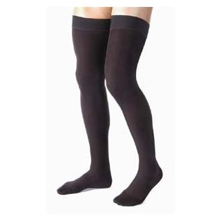 Picture of BSN JOBST 115410 20 x 30 mm. Jobst For Men Thigh High&#44; Large - Black