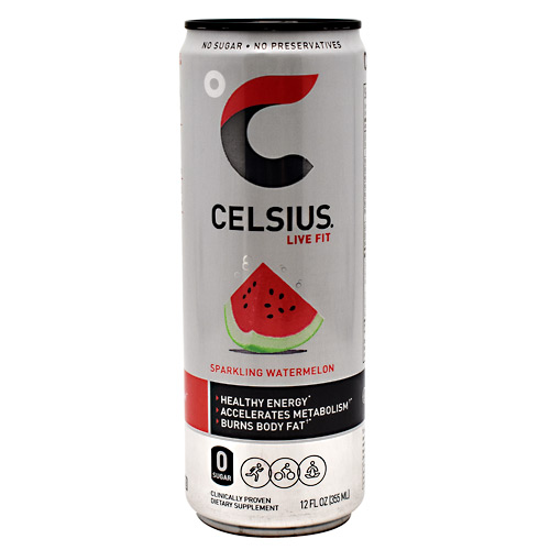 Picture of Celsius 5640029 Sparkling Watermelon Drink - 12 Per Case