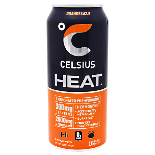 Picture of Celsius 5640047 16 - 12 Oz Celsius Heat Orangesicle