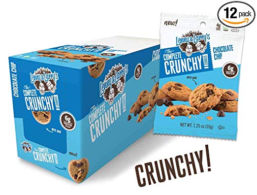 Picture of Lenny & Larrys 4470038 4.25 oz Crunchy Chocolate Chip Cookies