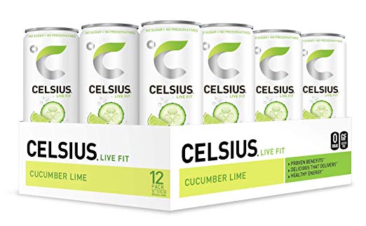 Picture of Celsius 5640055 12 oz Natural Powder&#44; Cucumber Lime - Case of 12