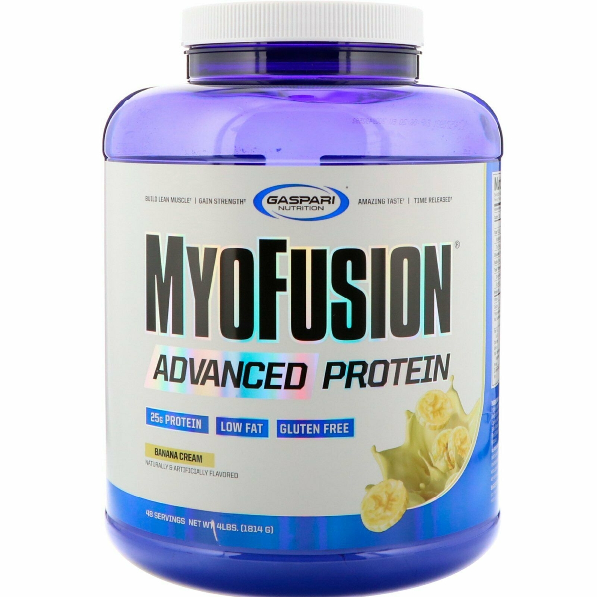 Picture of Gaspari Nutrition 3010442 Myofusion Advanced Protein&#44; Banana Cream - 4 lbs