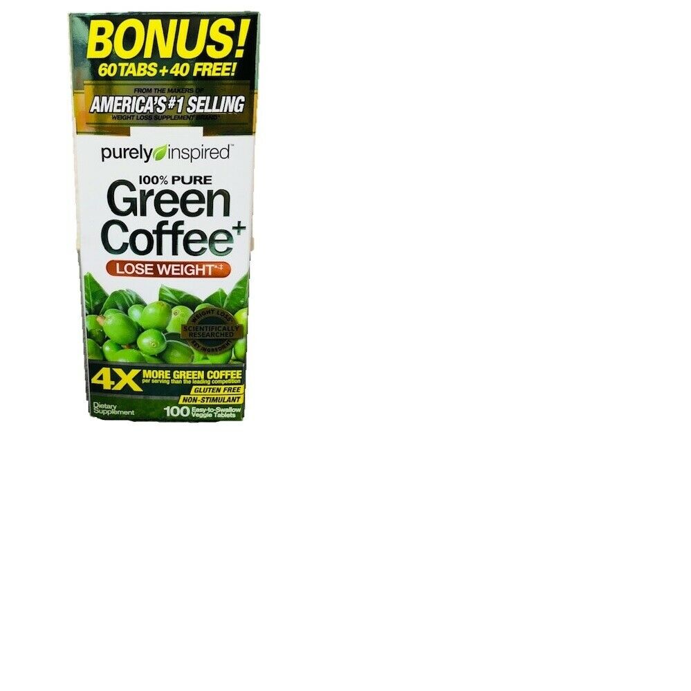 800222 Purexen Green Coffee Bean, 100 Capsule