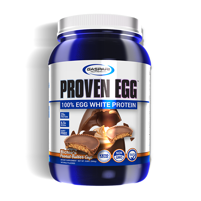 Picture of Gaspari Nutrition 3010087 2 lbs Peanut Butter Cup Proven Egg Riches Protein