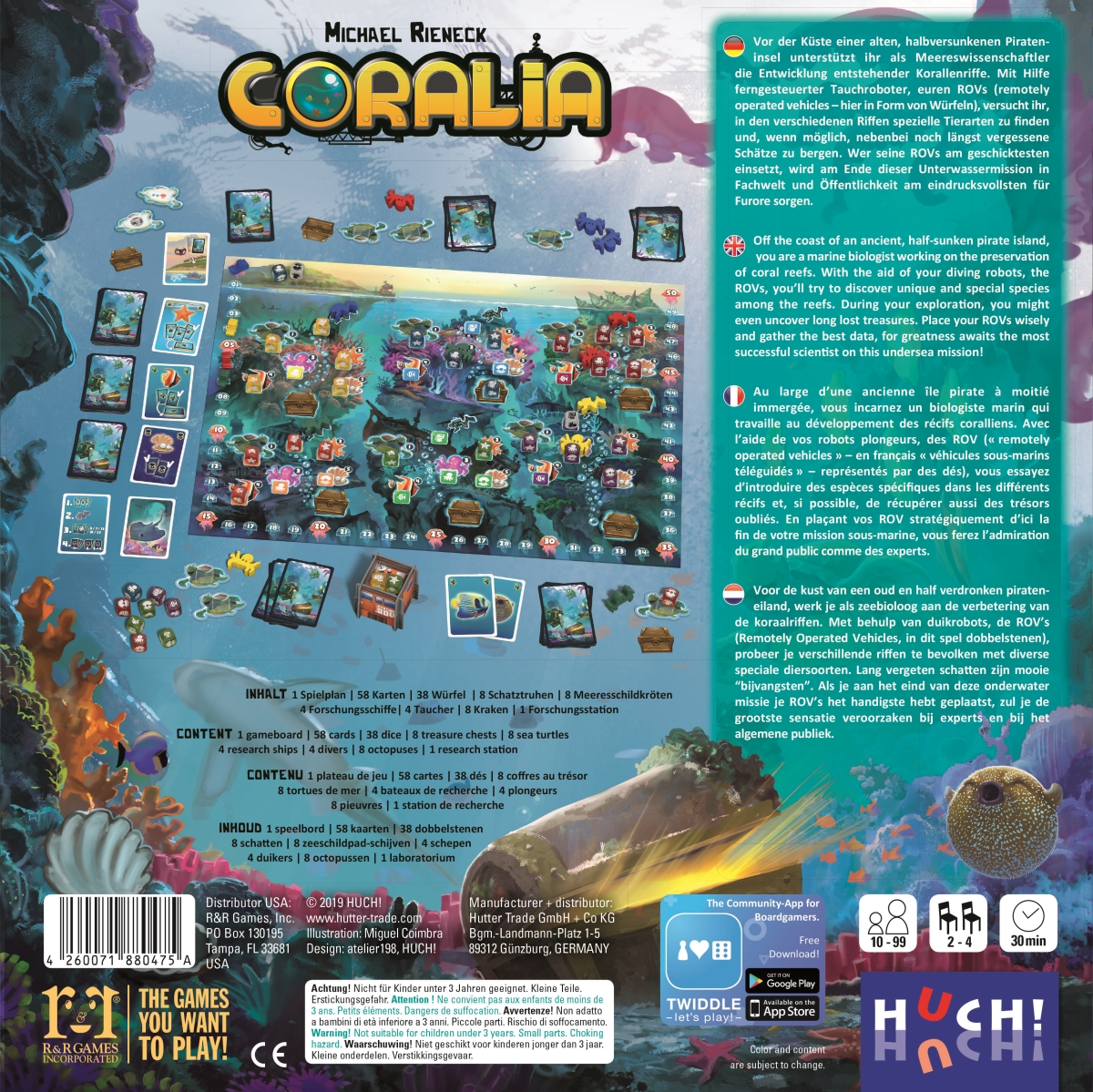 Coralia Board Game