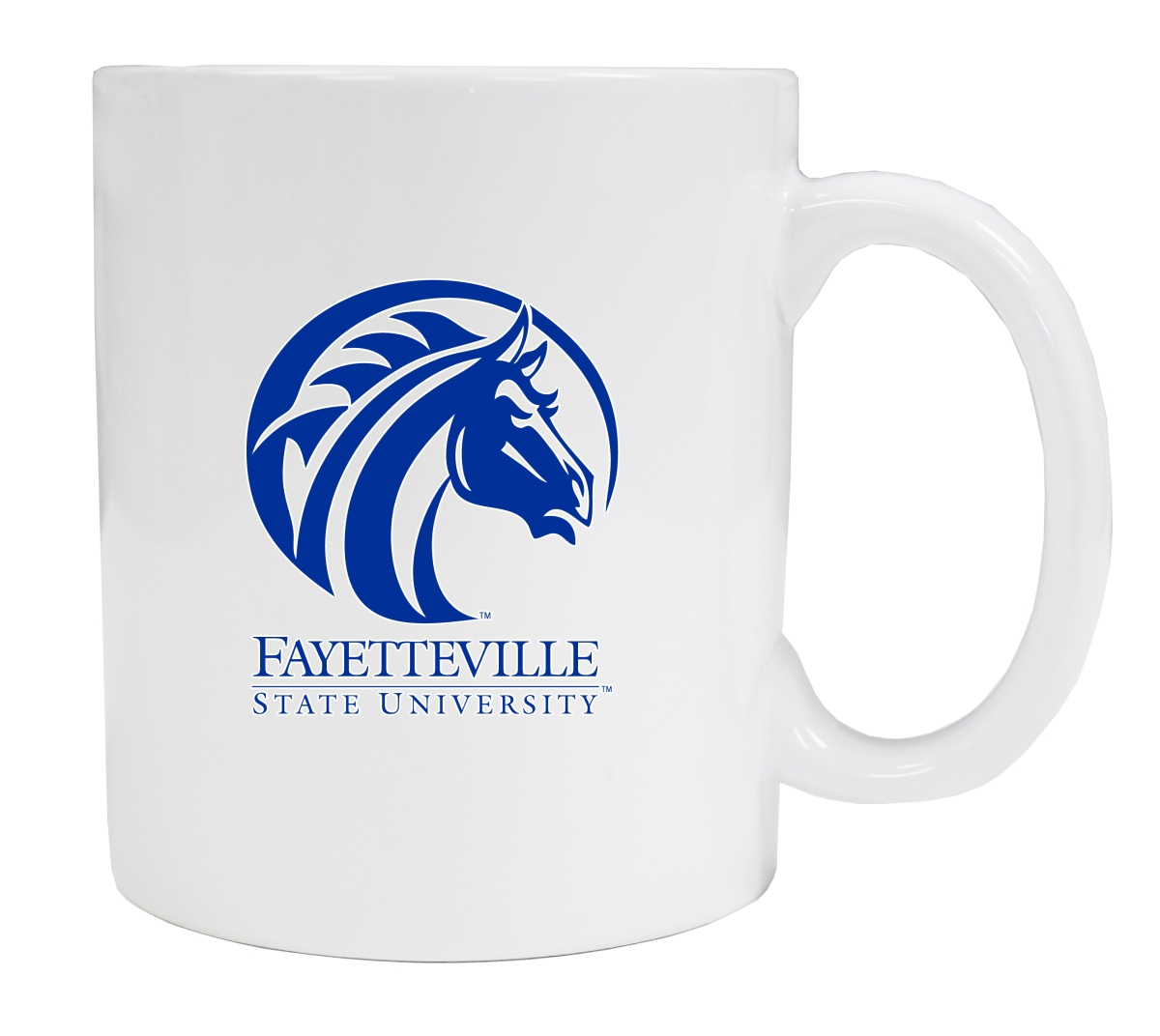 Picture of R & R Imports MUG2-C-FAY19 W Fayetteville State University White Ceramic Coffee Mug - Pack of 2